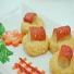 Pre Fried Shrimp Cake with Crab Stick Topping
